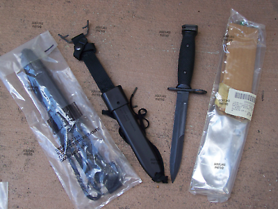 Factory Sealed Knife M7bayonet Gencut & M10 Scabbard Usa Usmc Military Issue