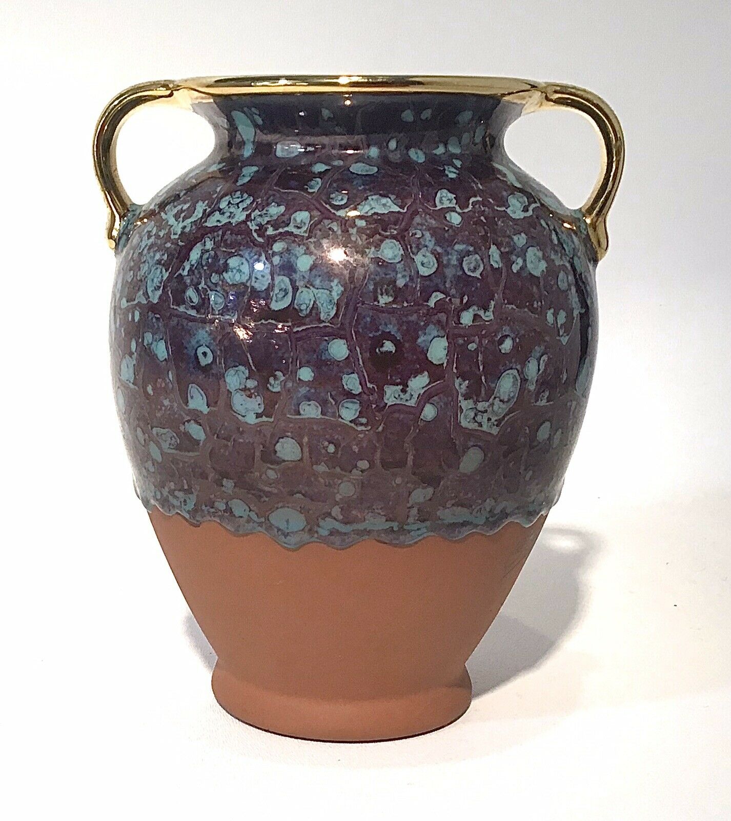 Yapacunchi Vase Vessel Crespo Cuenca Equador Cerámica Gold Clay Ceramic Purple