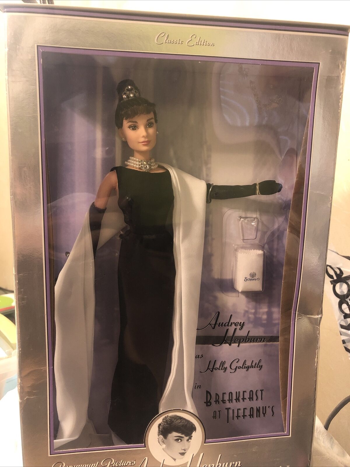Barbie Doll As Audrey Hepburn In Breakfast At Tiffany’s, 20355 1998 Mattel