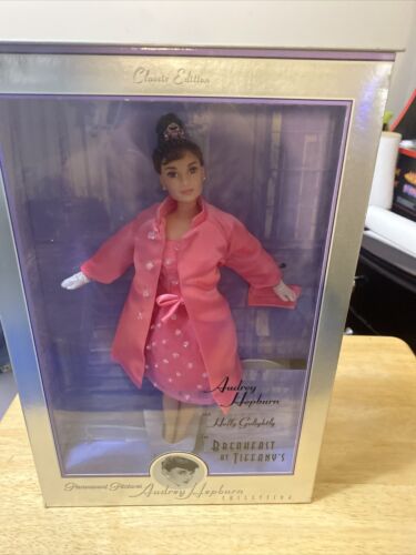 Barbie Doll As Audrey Hepburn In Breakfast At Tiffany’s, Pink Princess Fashion.