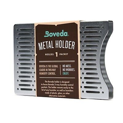 Boveda Aluminum Holder For Humidor | Use With One (1) Size 60 Boveda | 1-count