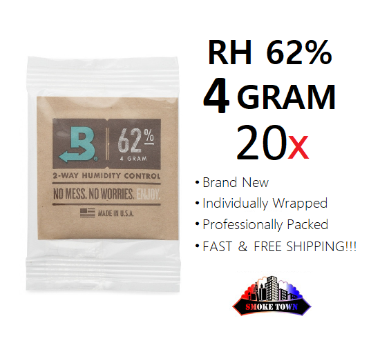 20x Boveda Rh 62% 4gram Individual Wrapped 2-way Humidity Control Free Shipping!